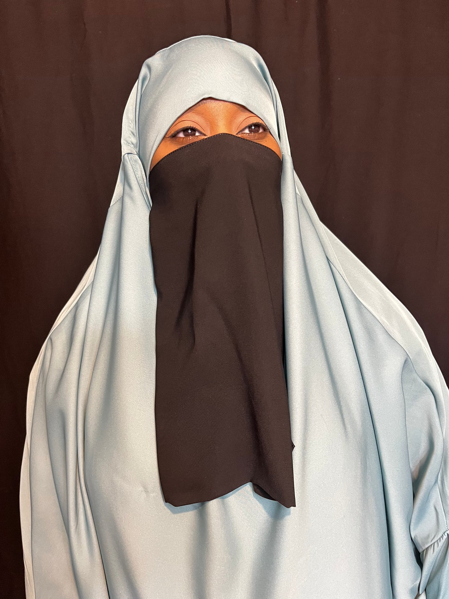 Half Niqab| Elasticated